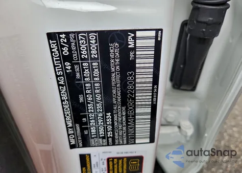 2024 Mercedes-Benz Glc 300 4Matic z USA, uszkodzony, nr VIN W1NKM4HBXRF228083